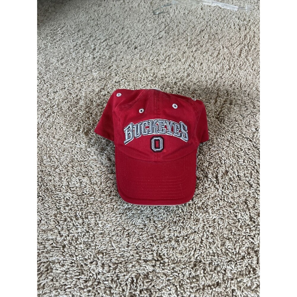 Ohio State Buckeyes Adult Adjustable Hat Top Of The World Red